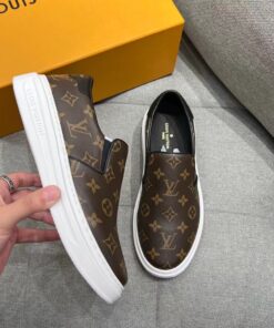 Louis Vuitton Beverly Hills Slip On Brown For Men - Image 4
