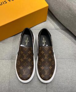 Louis Vuitton Beverly Hills Slip On Brown For Men - Image 5