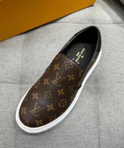 Louis Vuitton Beverly Hills Slip On Brown For Men - Image 7