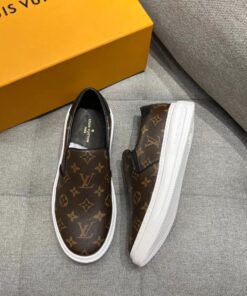 Louis Vuitton Beverly Hills Slip On Brown For Men - Image 9