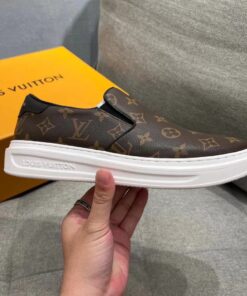 Louis Vuitton Beverly Hills Slip On Brown For Men - Image 10