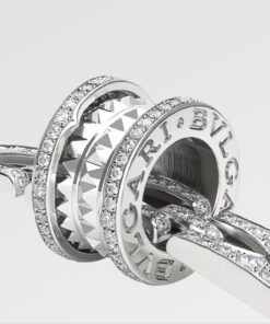 Bvlgari B.zero1 Necklace White Gold For Women 358320 - Image 4
