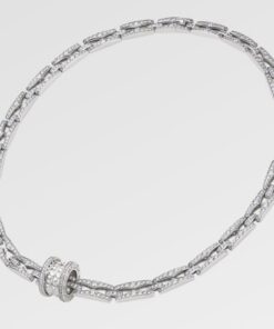 Bvlgari B.zero1 Necklace White Gold For Women 358320 - Image 3