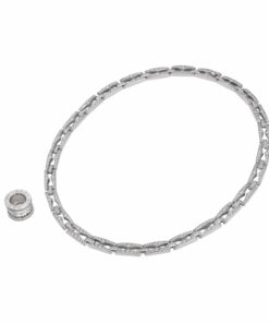 Bvlgari B.zero1 Necklace White Gold For Women 358320 - Image 6