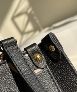 Louis Vuitton OnTheGo PM Tote Bag 9.8in/ 25cm Black Gold Hardware For Women M45659 - Image 5