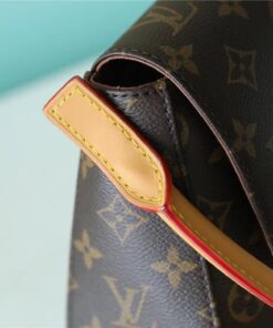 Louis Vuitton Mini Looping Flap Shoulder Bag Monogram For Women 9.4in/24cm Brown LV M51147 - Image 3