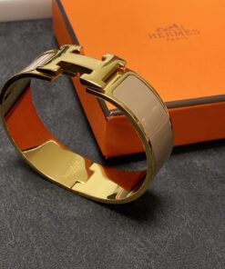 Hermes Clic H Bracelet Gold Hardware For Women - Image 6