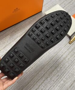 Hermes Irving Loafer Black For Men - Image 5