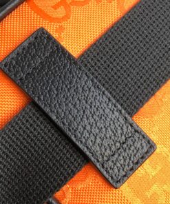 Gucci Gucci Off The Grid Belt Bag Orange GG ECONYL® For Men  9.5in/24cm GG - Image 9
