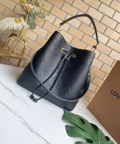 Louis Vuitton NeoNoe MM Bucket Bag Monogram Empreinte Black For Women 10.2in/26cm M45256 - Image 13