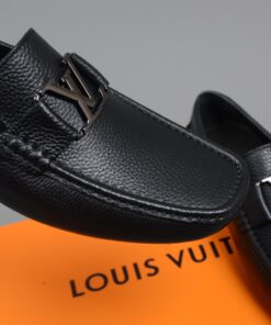 Louis Vuitton Monte Carlo Mocassin Loafers Black For Men - Image 3