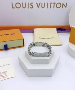 Louis Vuitton Monogram Chain Bracelet For Men M62486 - Image 4