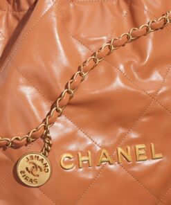 Alternative view of Chanel 22 Bag Camel For Women AS3261 B08037 NU907 – 16.4 Inches/42 Cm