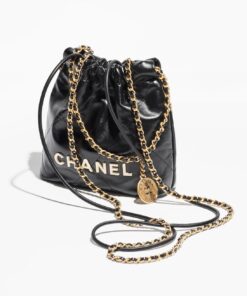 Alternative view of Chanel 22 Mini Bag Black For Women AS3980 B09859 94305 – 7.8 Inches/20 Cm