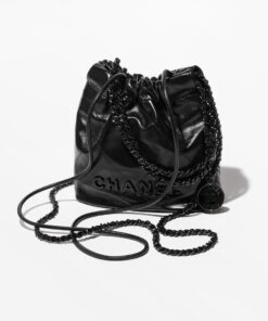 Alternative view of Chanel 22 Mini Shoulder Bag 7.8in/ 20cm Black For Women AS3980 B09220 94305