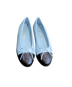 Chanel Ballet Flats Blue For Women