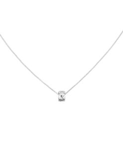 Chanel Coco Crush Necklace White Gold For Women J12307