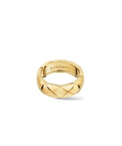 Chanel Coco Crush Ring Yellow Gold Small Version For Women J10571 - Image 3