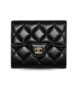 Chanel Small Classic Flap Wallet Black Bag For Women 10.5cm/4.1in AP0231 Y01295 C3906