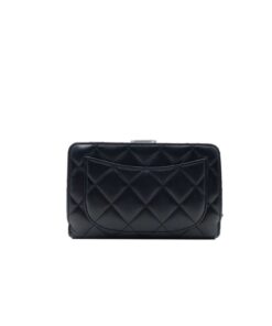Alternative view of Chanel CC Lambskin Wallet Gold Hardware Black For Women 5.9 in / 15 cm