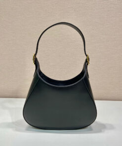 Alternative view of Prada Cleo Brushed Shoulder Bag In Black For Women 10.6 in / 27 cm