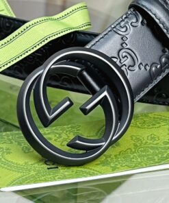 Alternative view of Gucci GG Marmont Reversible Belt Black, Women Belt