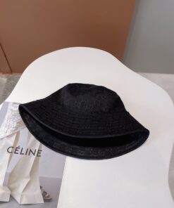Gucci GG Bucket Hat Black GG Hat - Image 3