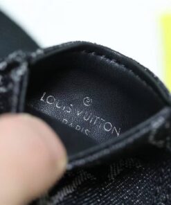 Louis Vuitton Trio Messenger Monogram Denim And Taurillon For Men, Men’s Bags, Shoulder And Crossbody Bags 8.7in/22cm LV M81013 - Image 3