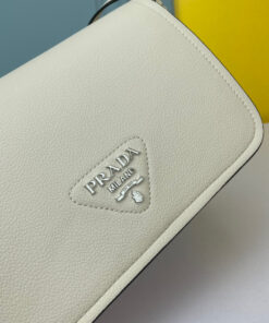 Alternative view of Prada Small Shoulder Bag White For Women 9in/23cm 1BD314_2DKV_F0009_V_3OO