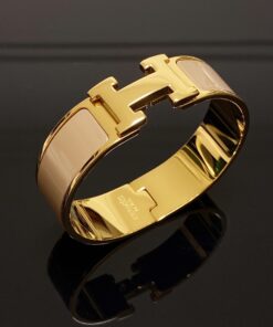 Alternative view of Hermes Clic H Bracelet Gold Hardware For Women