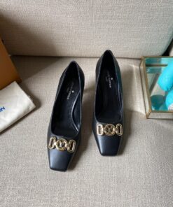 Louis Vuitton Women’s Rotary Pump Black For Women LV 1AAE24 - Image 8