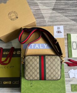 Gucci Ophidia GG Shoulder Bag Beige 9.2in/24cm GG 699439 9C2ST 8920 - Image 6