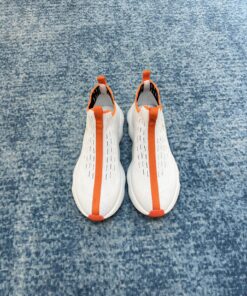 Hermes Eclair Sneakers White/ Orange For Men H221892ZH90410 - Image 4
