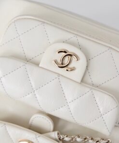 Chanel Backpack White For Women 7 in/18cm - Image 4