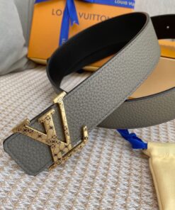 Louis Vuitton Iconic Reversible LV Belt Grey LV Women Belt - Image 4