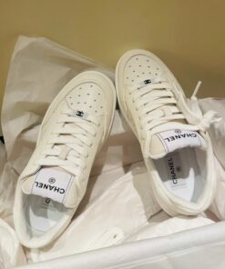 Alternative view of Chanel Sneakers White For Women, Women’s Shoes 0.4in/1cm G39225