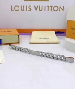 Louis Vuitton Monogram Chain Bracelet For Men M62486 - Image 6
