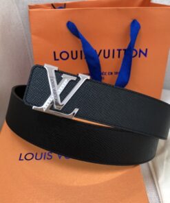 Louis Vuitton Initiales Reversible 40mm Belt Silver Hardware For Men - Image 5