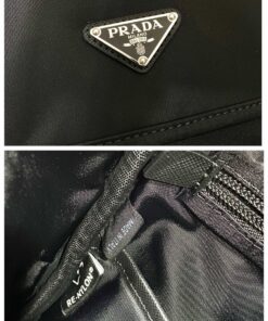Alternative view of Prada x Adidas Re-Nylon And Saffiano Backpack Black For Women, Women’s Bags 17.7in/45cm
