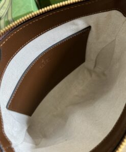 Gucci Supreme Messenger Bag Beige And Ebony GG Supreme Canvas 9.3in/23.5cm GG 681021 92THG 8563 - Image 4