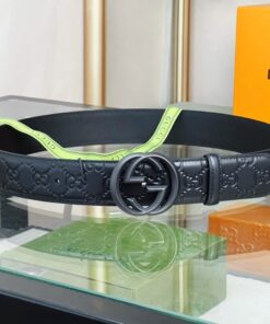 Gucci GG Marmont Reversible Belt Black, Women Belt