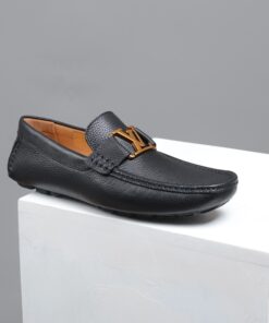 Louis Vuitton Monte Carlo Mocassin Loafers Black For Men - Image 3