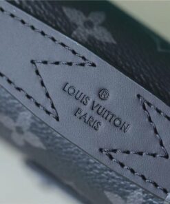 Alternative view of Louis Vuitton S-Lock Briefcase Monogram Eclipse Black For Men, Shoulder and Crossbody Bags 14.6in/37cm