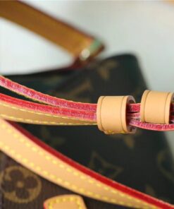 Louis Vuitton Chantilly MM Shoulder Bag in Monogram Canvas for Women, Brown, 24cm/9.4in, M51233 - Image 3