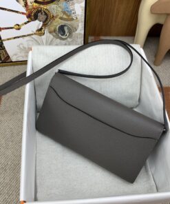 Alternative view of Hermes Constance Long Togo Wallet Grey, Silver Toned Hardware Bag For Women, Women’s Handbags, Shoulder Bags 8.1in/21cm