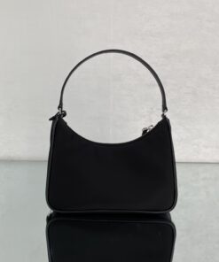 Alternative view of Prada Re-Edition 2005 Mini Bag 8.6in/ 22cm Black Re-Nylon Silver Hardware For Women