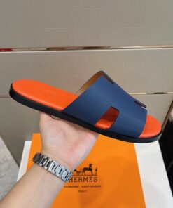 Alternative view of Hermes Izmir Sandals Orange/ Blue For Men
