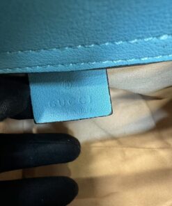 Gucci Diana Mini Tote Bag Light Blue For Women 7.9in/20cm GG 702732 U3ZDT 4377 - Image 6