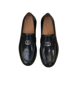 Gucci Loafer With Interlocking G Black For Men