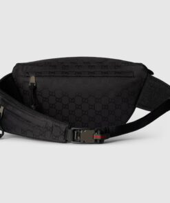 Gucci Small GG Belt Bag Black For Men 12.6in/32cm 804262 FAD76 1047 - Image 4